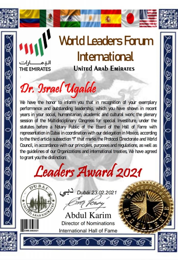 World Leaders Award2199x1024, Plenitud Azteca – Llevamos la plenitud a la mentalidad y vida de las personas